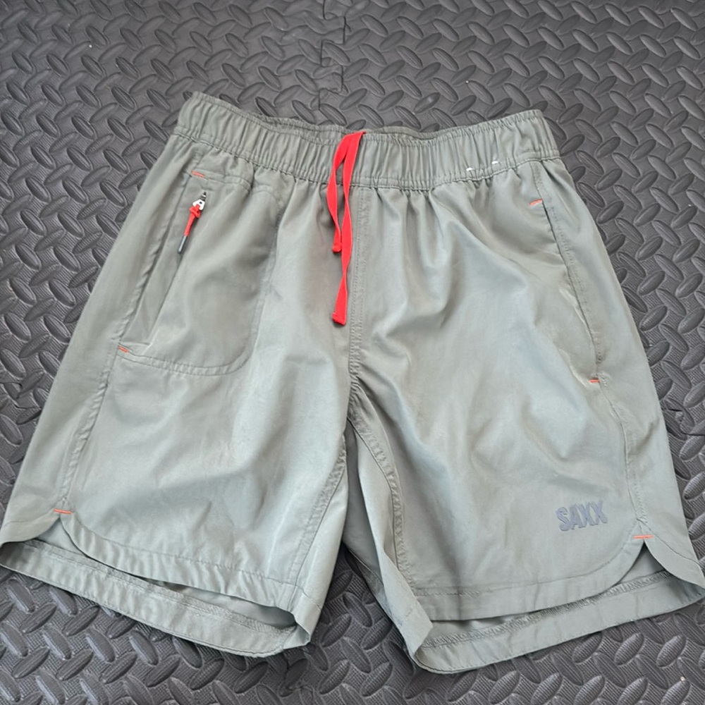 Saxx 7” Gainmaker training short-Grey-Small